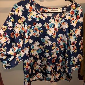 Floral blouse